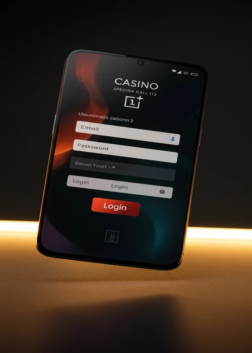A clear, modern depiction of the Betonred Casino login form, emphasizing the secure entry for user credentials.